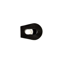 Зажим для шнура 4 мм KL цвет Чёрный + Белый (поштучно)  в Реутове