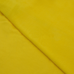 Флис Односторонний 180 гр/м2, Желтый (на отрез)  в Реутове