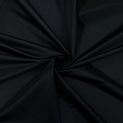Ткань Дюспо 240Т WR PU Milky, цвет Черный (на отрез)  в Реутове