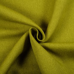 Ткань Рогожка (мебельная), цвет Зелёный (на отрез)  в Реутове