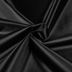 *Ткань Оксфорд 210D PU, цвет Черный (на отрез)  в Реутове
